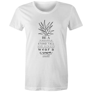 Pineapple Crown - AS Colour - Women's Maple Tee