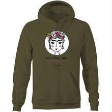 Load image into Gallery viewer, Frida I Am – Assorted Colours - AS Colour Stencil - Pocket Hoodie Sweatshirt