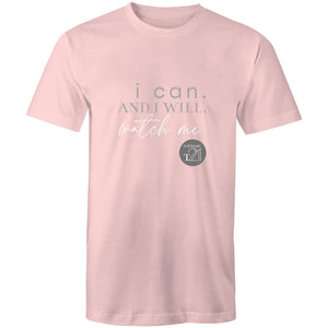 I Can and I will Watch Me - Alexis Schnitger Design - AS Colour Staple - Mens T-Shirt