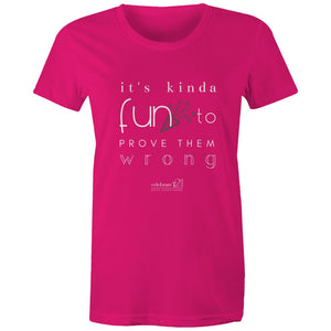 It’s Kinda Fun OCT21 - AS Colour - Women's Maple Tee