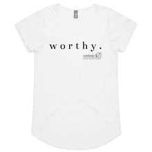 Load image into Gallery viewer, Worthy OCT21 - AS Colour Mali - Womens Scoop Neck T-Shirt