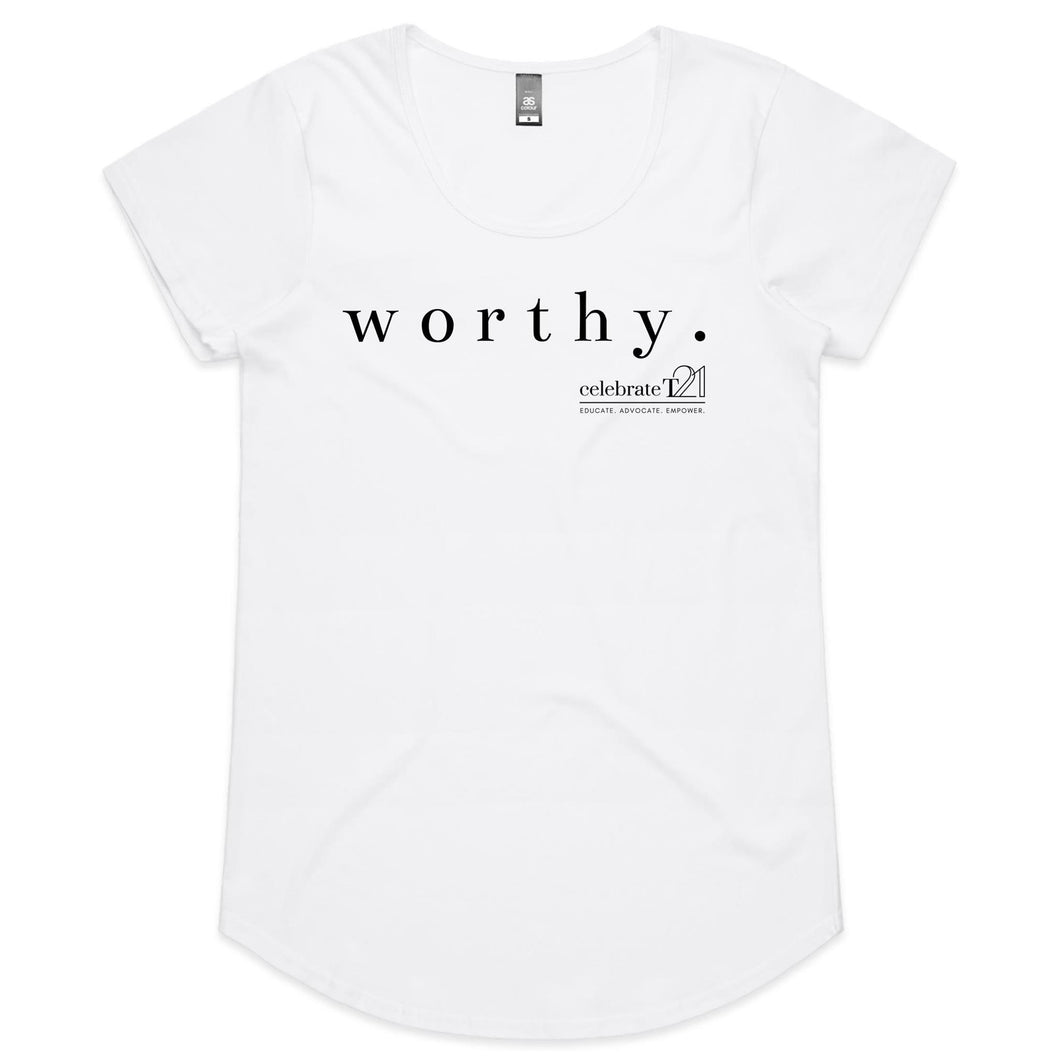 Worthy OCT21 - AS Colour Mali - Womens Scoop Neck T-Shirt