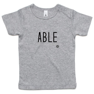 ABLE Word Collection - AS Colour - Infant Wee Tee