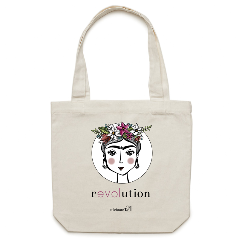 Frida Revolution – AS Colour - Carrie - Canvas Tote Bag