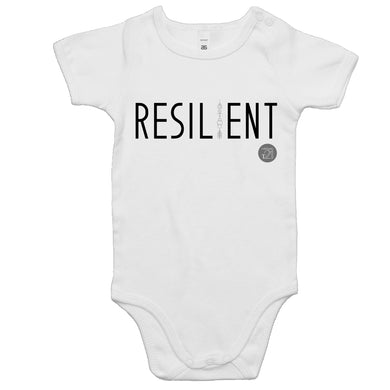 RESILIENT Word Collection – AS Colour Mini Me - Baby Onesie Romper