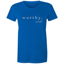Load image into Gallery viewer, Worthy OCT21 - AS Colour - Women's Maple Tee