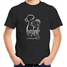 Load image into Gallery viewer, ‘Mother &amp; Daughter’ in Black or White - AS Colour Kids Youth Crew T-Shirt