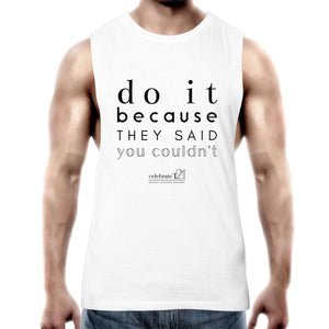 Do It Because OCT21 - AS Colour Barnard - Mens Tank Top Tee