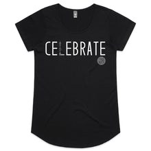 Load image into Gallery viewer, CELEBRATE Word Collection – AS Colour Mali - Womens Scoop Neck T-Shirt