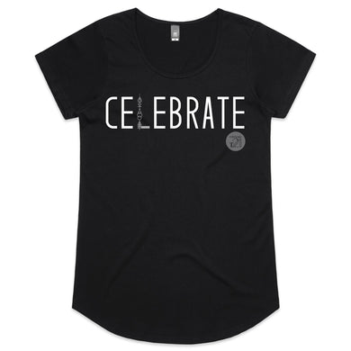CELEBRATE Word Collection – AS Colour Mali - Womens Scoop Neck T-Shirt