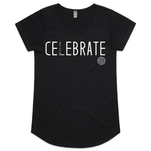 CELEBRATE Word Collection – AS Colour Mali - Womens Scoop Neck T-Shirt