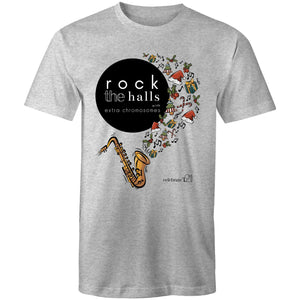 Rock The Halls - 2 designs AS Colour Staple - Mens T-Shirt