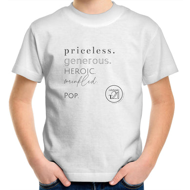 Pop -  AS Colour Kids Youth Crew T-Shirt