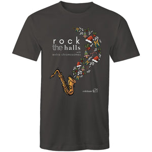 Rock The Halls - 2 designs AS Colour Staple - Mens T-Shirt