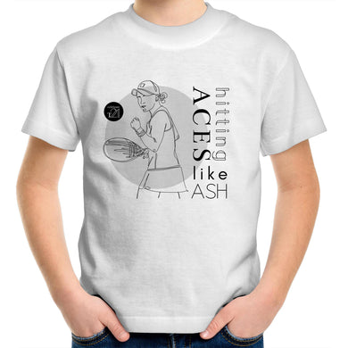 LIMITED EDITION ASH - AS Colour Kids Youth Crew T-Shirt