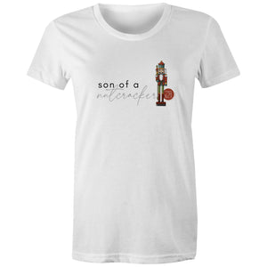 Son of a nutcracker 2022 Alexis Schnitger Design -  AS Colour - Women's Maple Tee