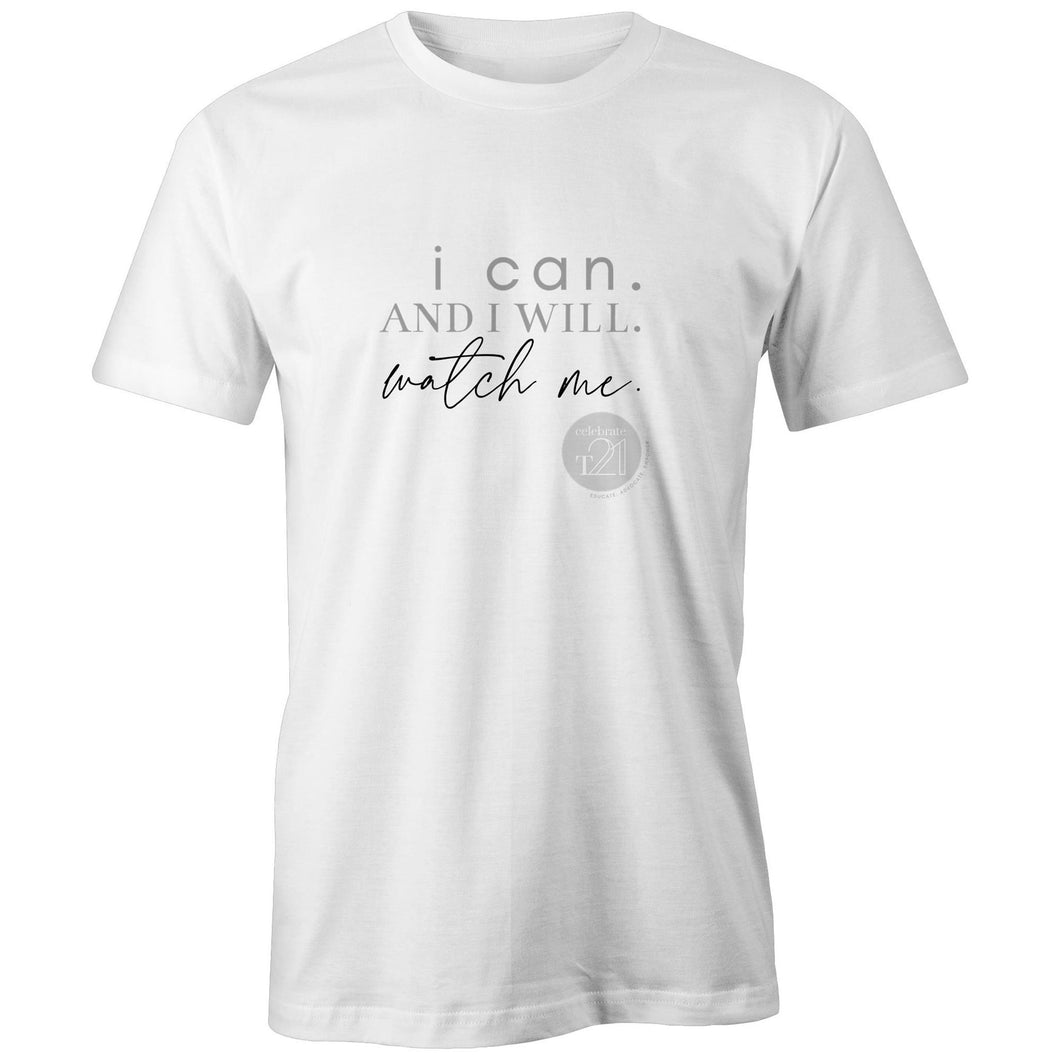 I Can and I will Watch Me - Alexis Schnitger Design - AS Colour Organic Tee