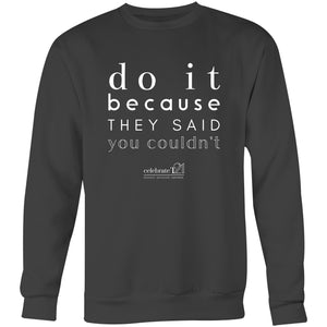 Do It Because OCT21 - AS Colour United - Crew Sweatshirt