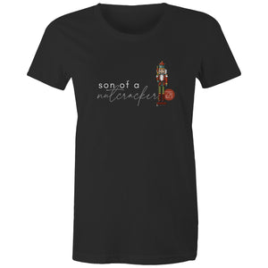 Son of a nutcracker 2022 Alexis Schnitger Design -  AS Colour - Women's Maple Tee