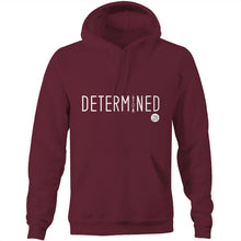 Load image into Gallery viewer, DETERMINED Word Collection – Pocket Hoodie Sweatshirt