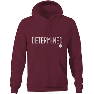 DETERMINED Word Collection – Pocket Hoodie Sweatshirt