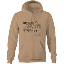 Load image into Gallery viewer, 'My Sister' - AS Colour Stencil - Pocket Hoodie Sweatshirt