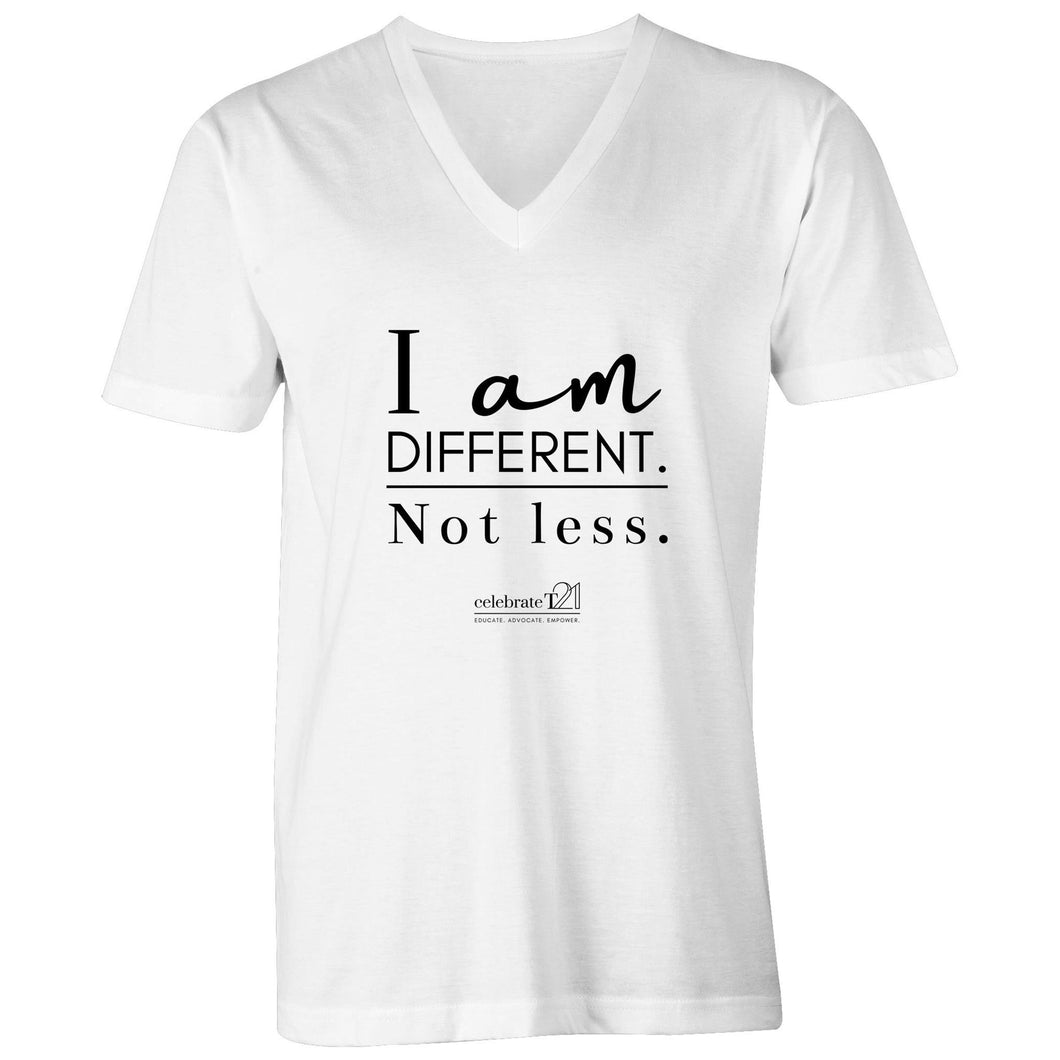 I AM – AS Colour Tarmac - Mens V-Neck Tee