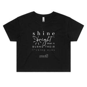 Shine *Explicit OCT21 – AS Colour - Women's Crop Tee