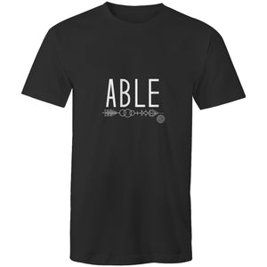 ABLE Word Collection - AS Colour Staple - Mens T-Shirt