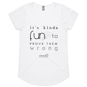 It’s Kinda Fun OCT21 - AS Colour Mali - Womens Scoop Neck T-Shirt