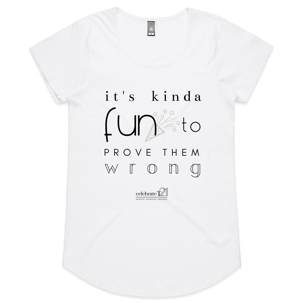 It’s Kinda Fun OCT21 - AS Colour Mali - Womens Scoop Neck T-Shirt