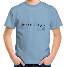 Load image into Gallery viewer, Worthy OCT21 - AS Colour Kids Youth Crew T-Shirt
