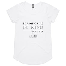 Load image into Gallery viewer, Be Quiet - AS Colour Mali - Womens Scoop Neck T-Shirt