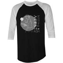 Load image into Gallery viewer, LIMITED EDITION ASH - AS Colour Raglan - 3/4 Sleeve T-Shirt