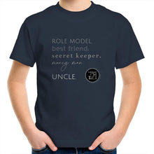 Load image into Gallery viewer, Uncle - AS Colour Kids Youth Crew T-Shirt