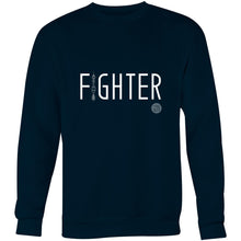 Load image into Gallery viewer, FIGHTER Word Collection –  AS Colour United - Crew Sweatshirt