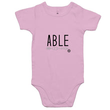 Load image into Gallery viewer, ABLE Word Collection - AS Colour Mini Me - Baby Onesie Romper