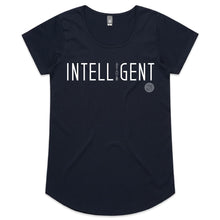 Load image into Gallery viewer, INTELLIGENT Word Collection – AS Colour Mali - Womens Scoop Neck T-Shirt