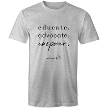 Load image into Gallery viewer, Educate Advocate Empower OCT21 - Sportage Surf - Mens T-Shirt