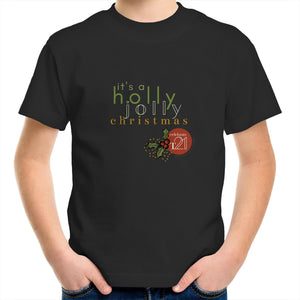 It's A Holly... Alexis Schnitger Design 2022 - AS Colour Kids Youth Crew T-Shirt