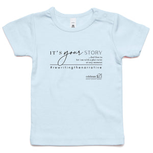 It’s Your Story…  BOOK RELEASE TEE 2021  AS Colour - Infant Wee Tee