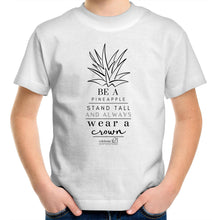 Load image into Gallery viewer, Pineapple Crown - AS Colour Kids Youth Crew T-Shirt