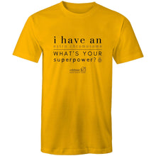 Load image into Gallery viewer, Superpower – AS Colour Staple - Mens T-Shirt