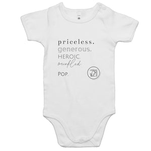 Pop -  AS Colour Mini Me - Baby Onesie Romper