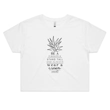 Load image into Gallery viewer, Pineapple Crown - AS Colour - Women&#39;s Crop Tee