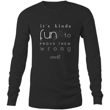 Load image into Gallery viewer, It’s Kinda Fun OCT21 -  AS Colour Base - Mens Long Sleeve T-Shirt