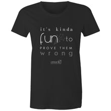 Load image into Gallery viewer, It’s Kinda Fun OCT21 - AS Colour - Women&#39;s Maple Tee