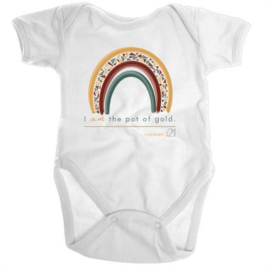 I Am The Pot Of Gold - JEWELS Organic Baby Onesie