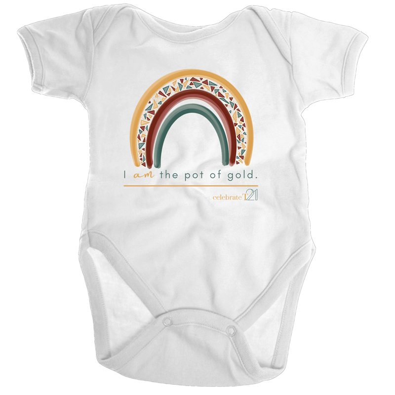 I Am The Pot Of Gold - JEWELS Organic Baby Onesie