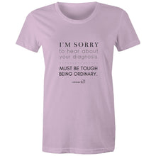 Load image into Gallery viewer, I&#39;m Sorry - AS Colour - Women&#39;s Maple Tee